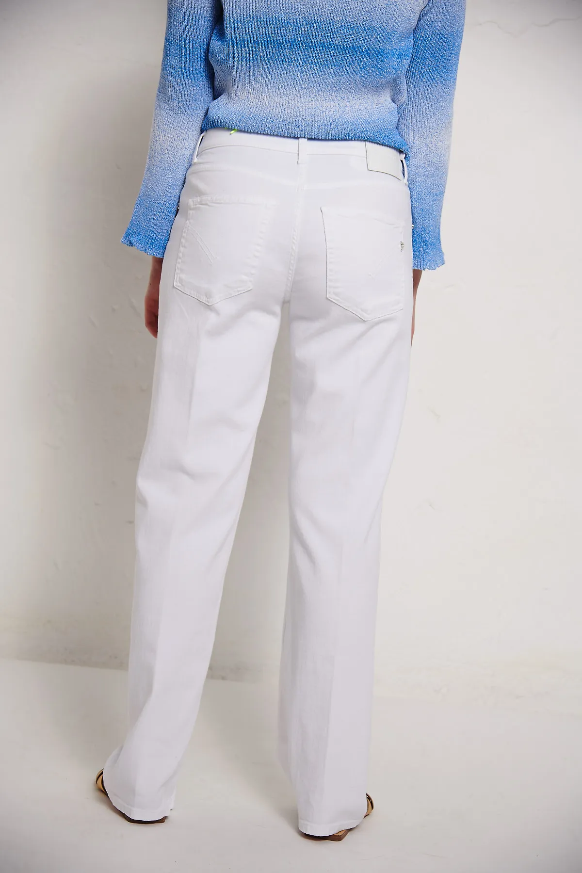 Dondup Jeans bianco JACKLYN BOT GIOIE