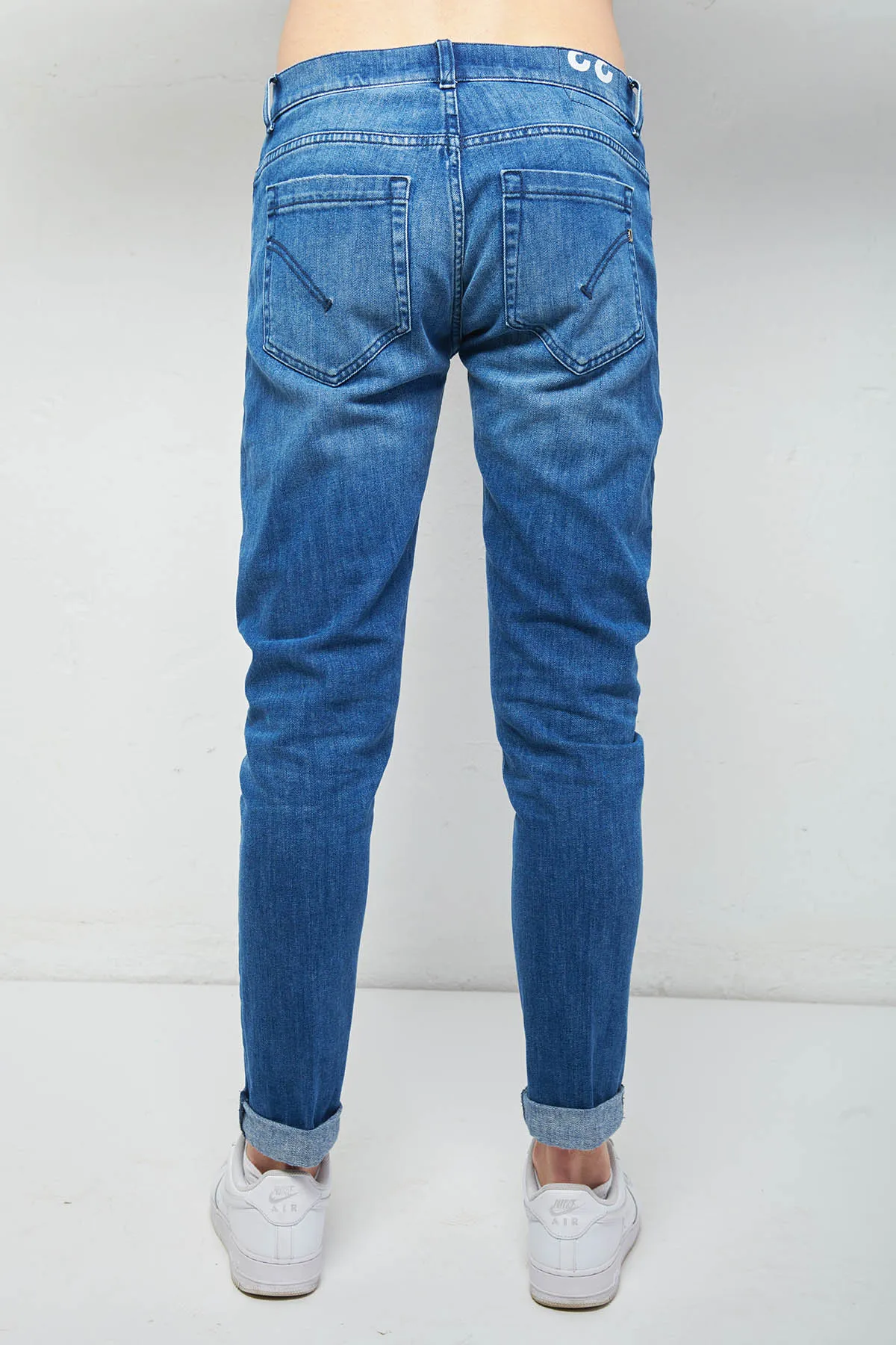 DONDUP Jeans con cuciture blu, GEORGE