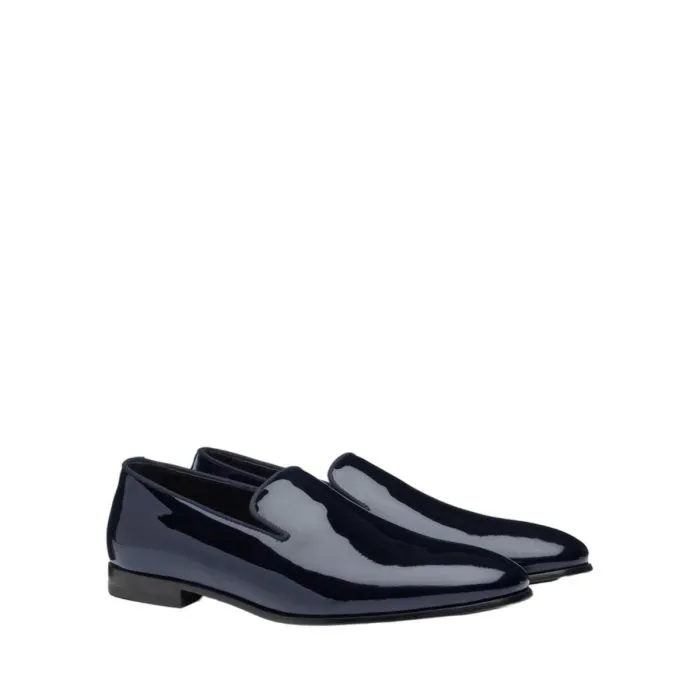 Doucal's Mocassini In Vernice Blu