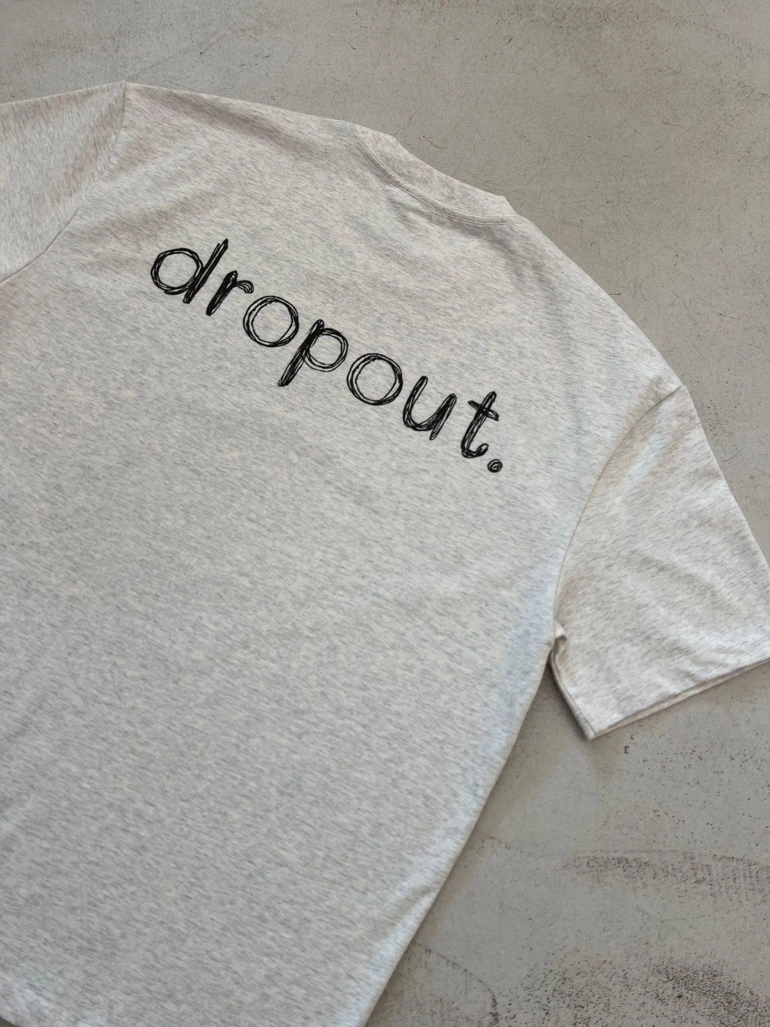 dropout pencil T-Shirt Heather Grey