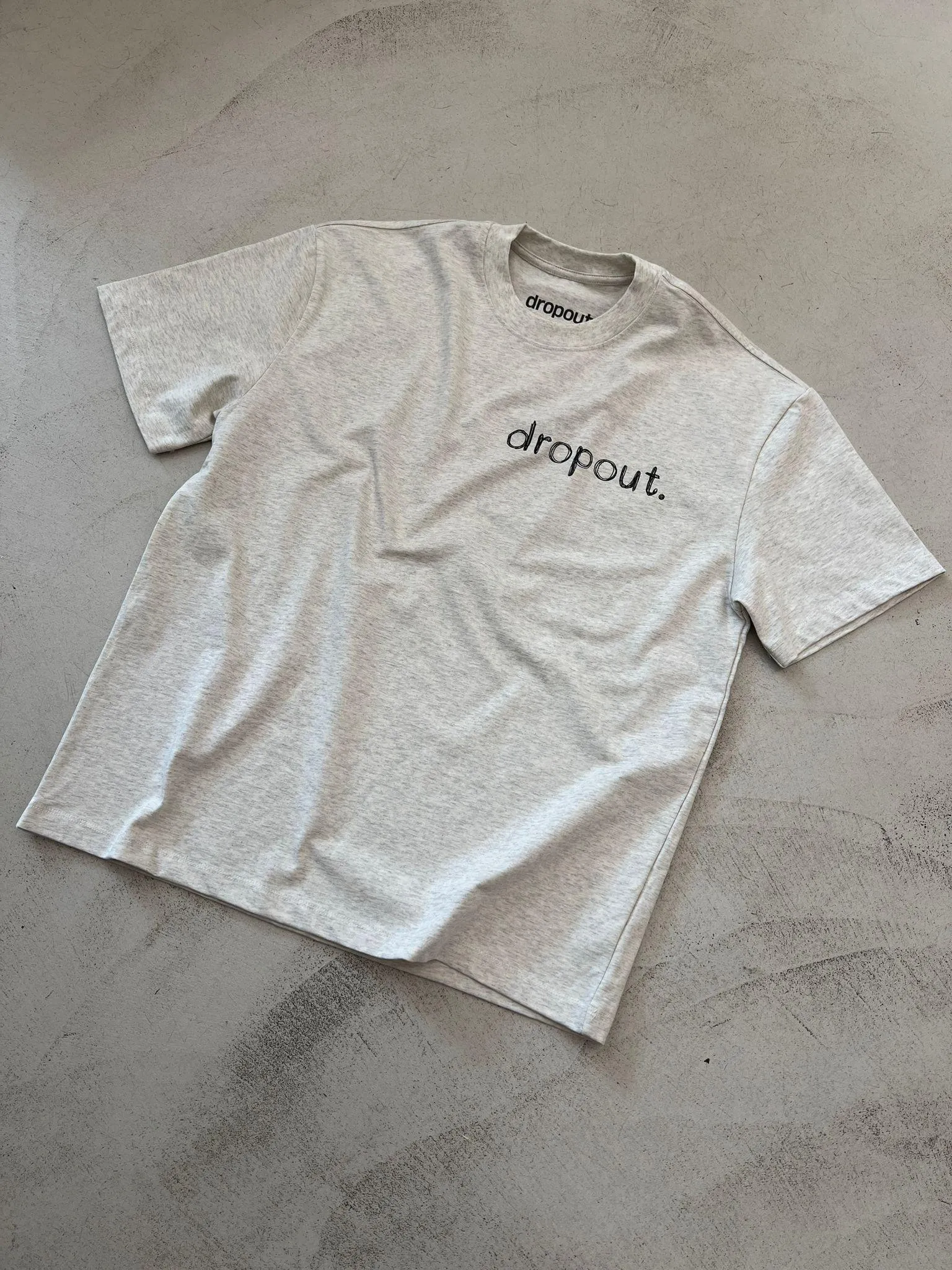 dropout pencil T-Shirt Heather Grey