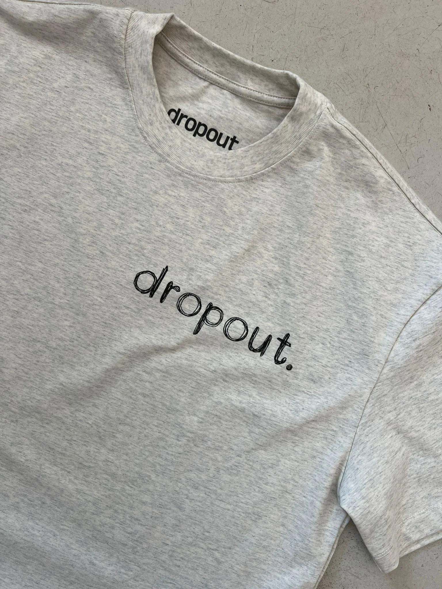dropout pencil T-Shirt Heather Grey