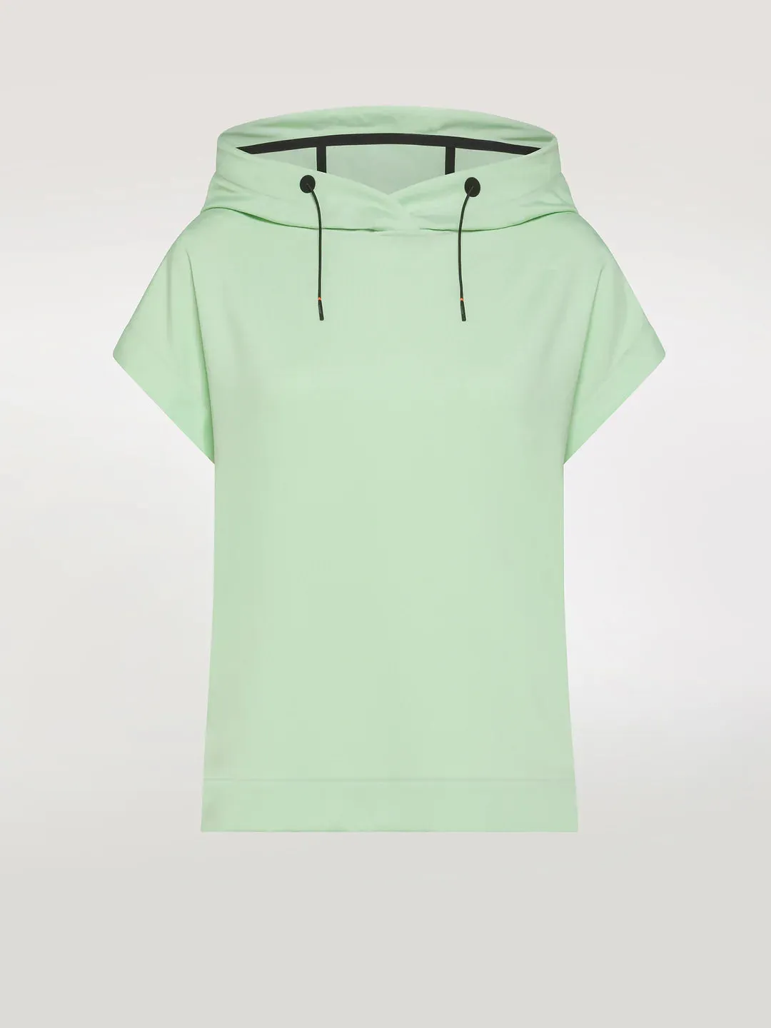 DS4-658 Duran Hood Fleece Latte Menta Woman  