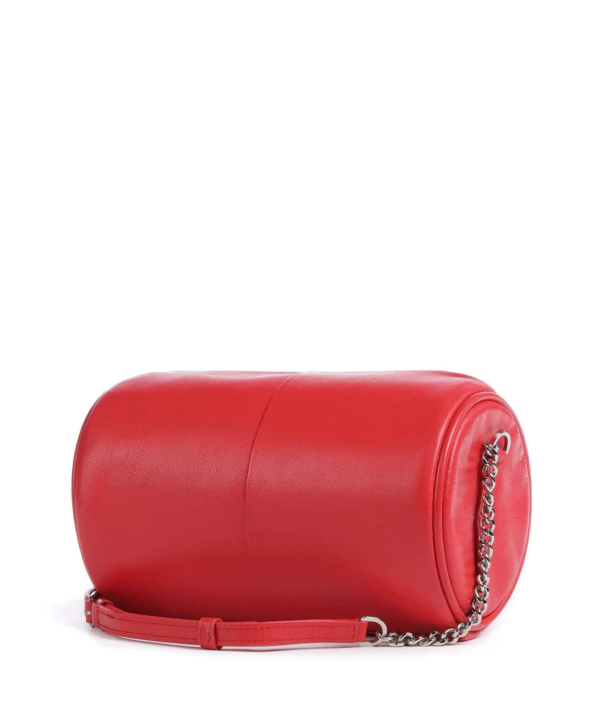  DuDu Bags Abigail Borsa a tracolla pelle di vitello finemente grana rosso  