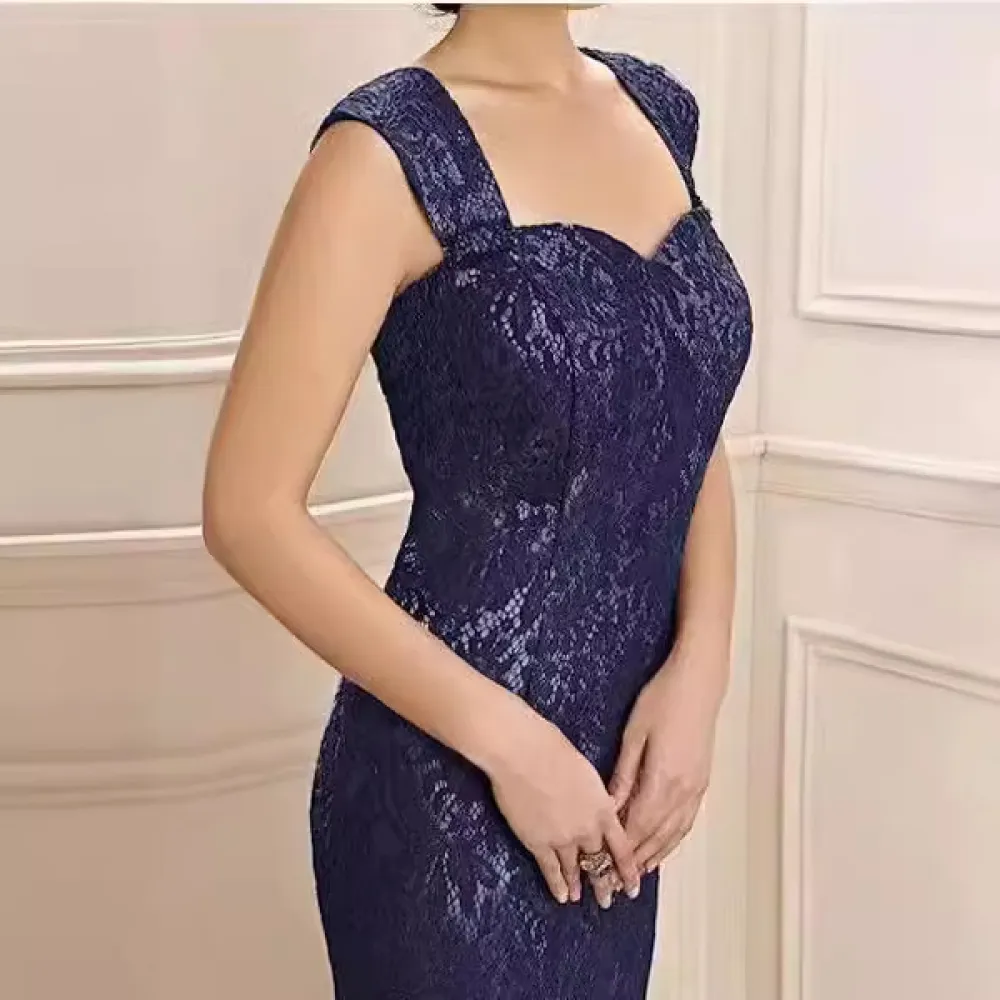 E abito da sera stazione con scialle banchetto abito da donna temperamento abito elegante da donna