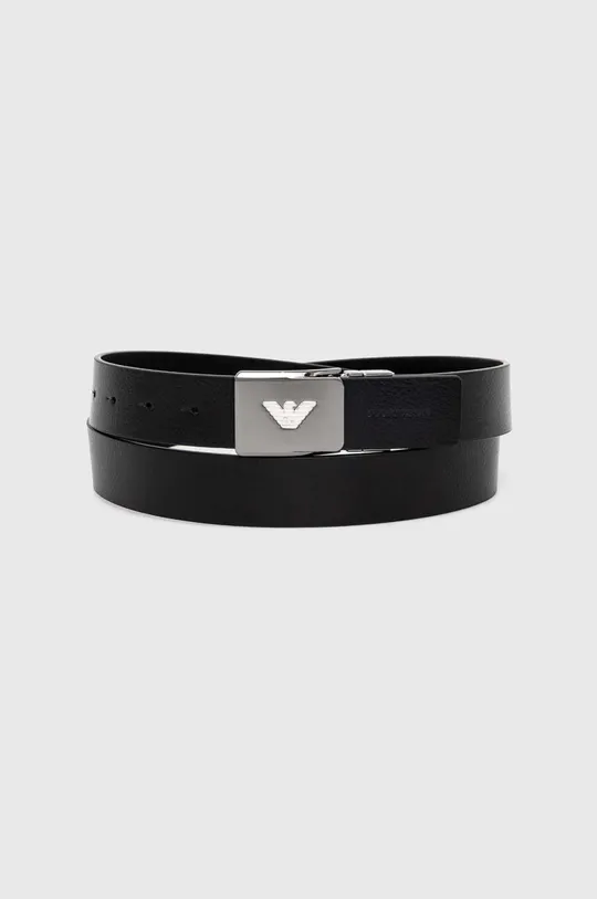 Emporio Armani cintura in pelle bilaterale