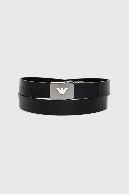 Emporio Armani cintura in pelle bilaterale