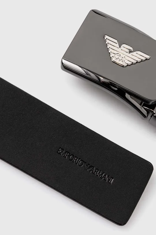 Emporio Armani cintura in pelle bilaterale