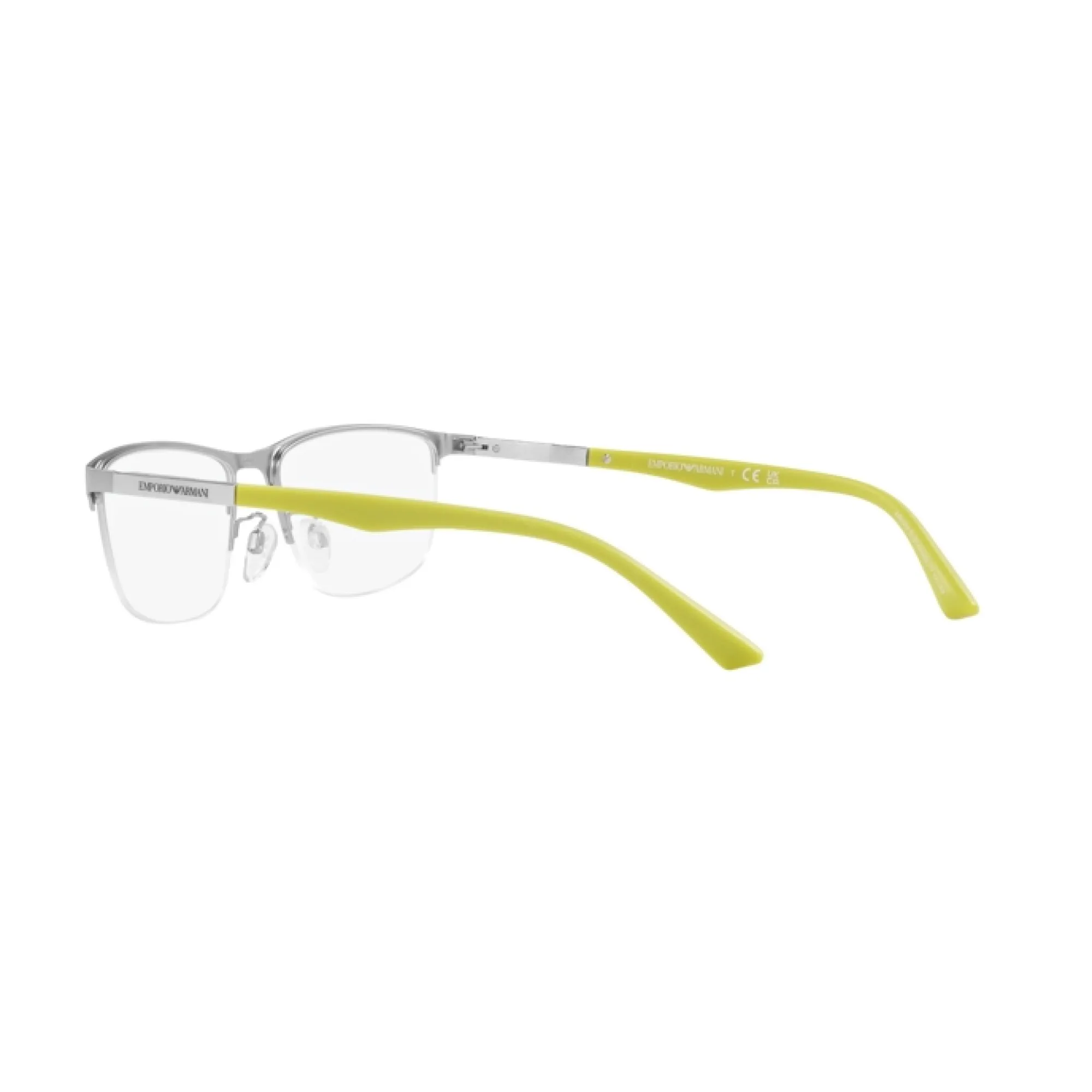  Emporio Armani EA 1142 - 3045 Argento Opaco | Occhiale Da Vista Uomo 