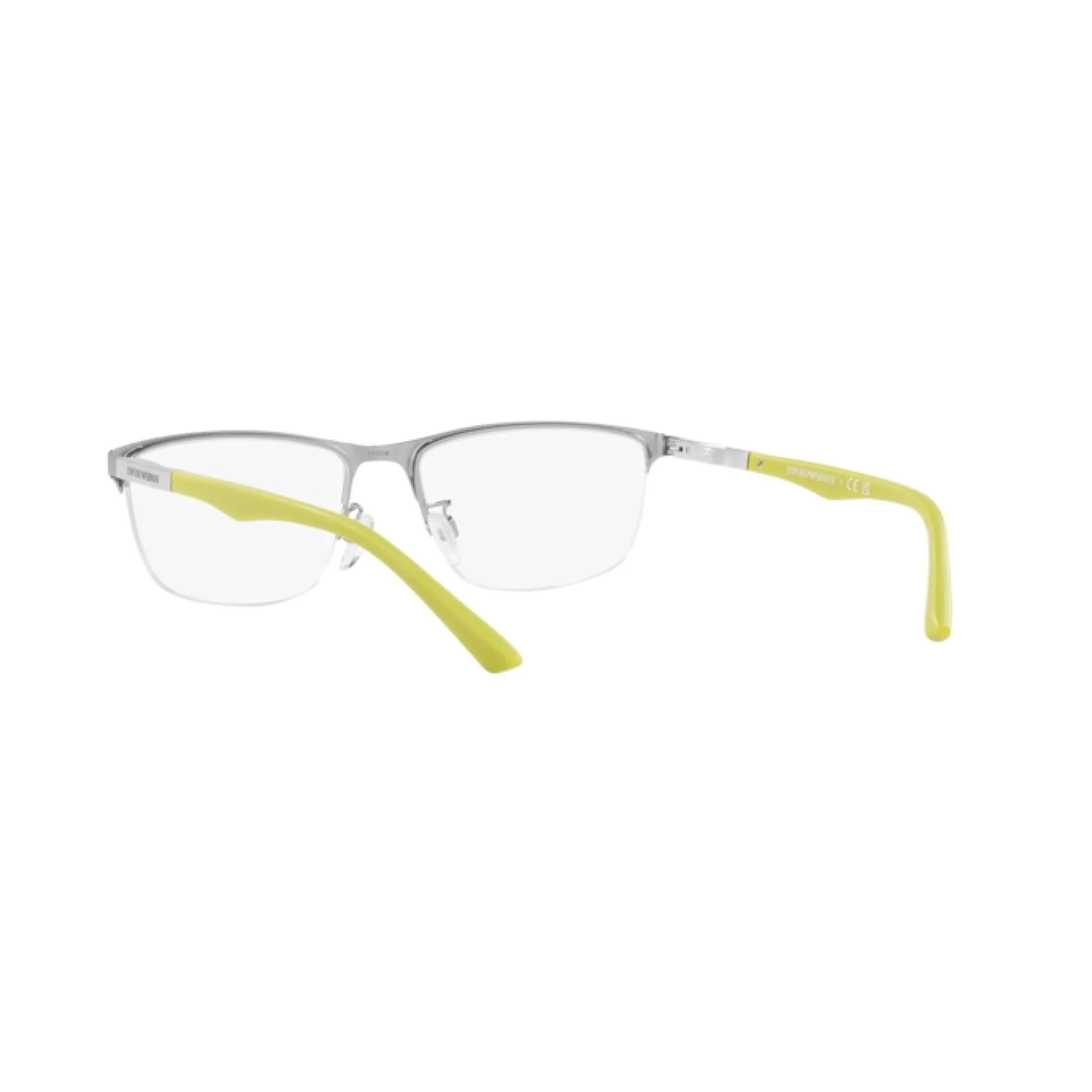   Emporio Armani EA 1142 - 3045 Argento Opaco | Occhiale Da Vista Uomo 