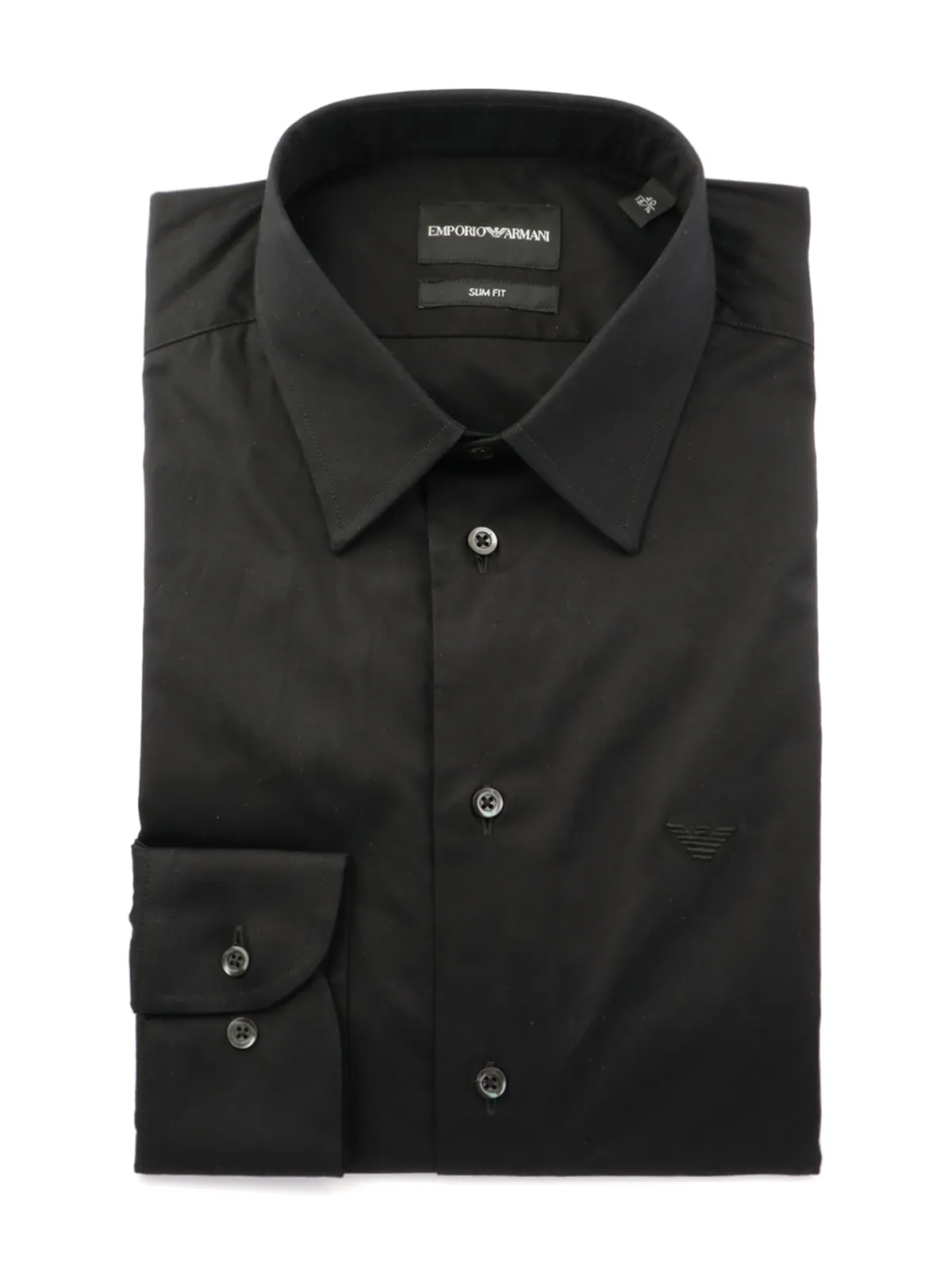 EMPORIO ARMANI ---------- Camicia Uomo Slim in Cotone Stretch ---------
