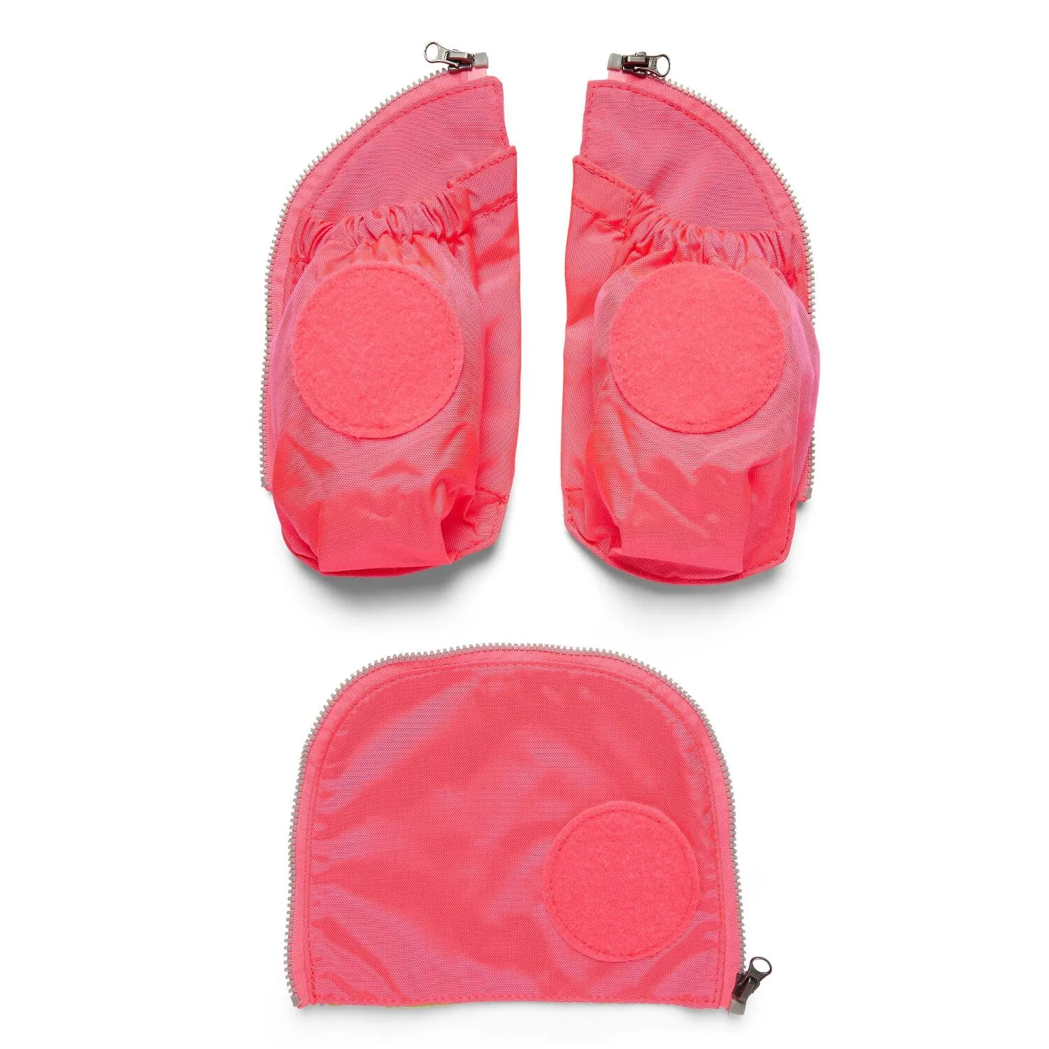 Ergobag Accessori Tasche laterali fluo Set di sicurezza 3 pezzi.