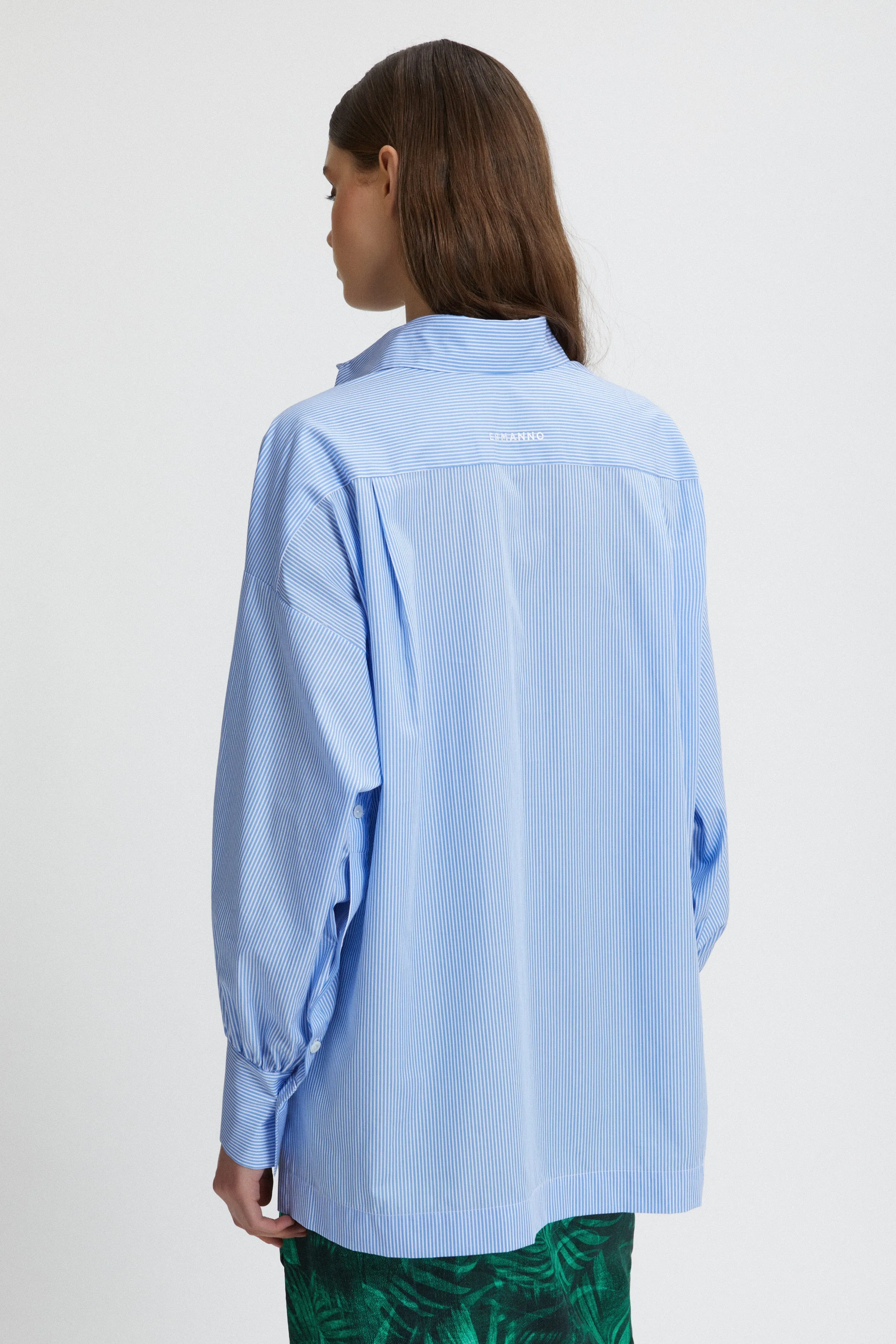 Ermanno Firenze CAMICIA A RIGHE TASCONATA