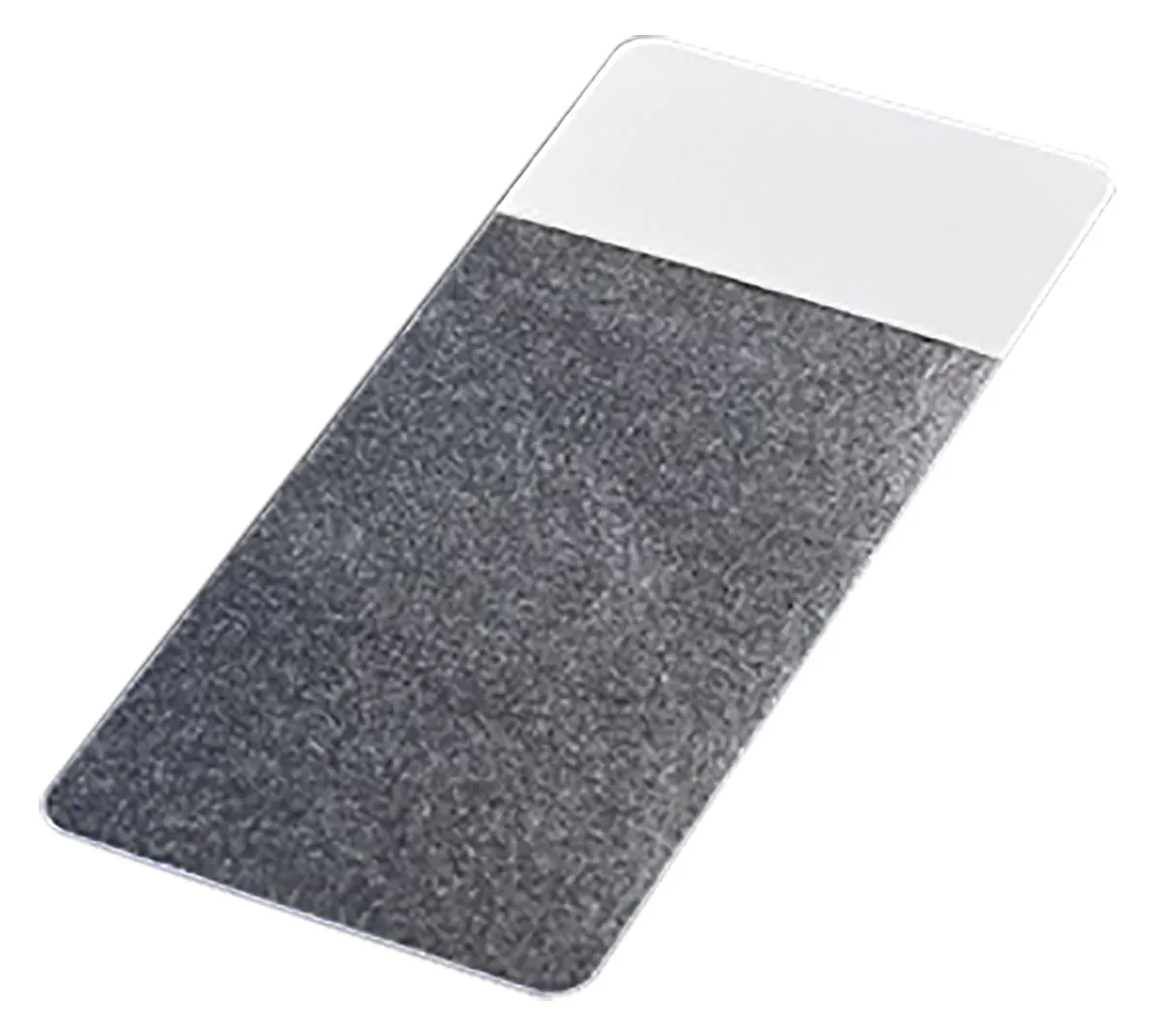Etichette per cavi HellermannTyton L. 25.4mm x H. 44.5mm, conf da 2500, col. Trasparente/bianco