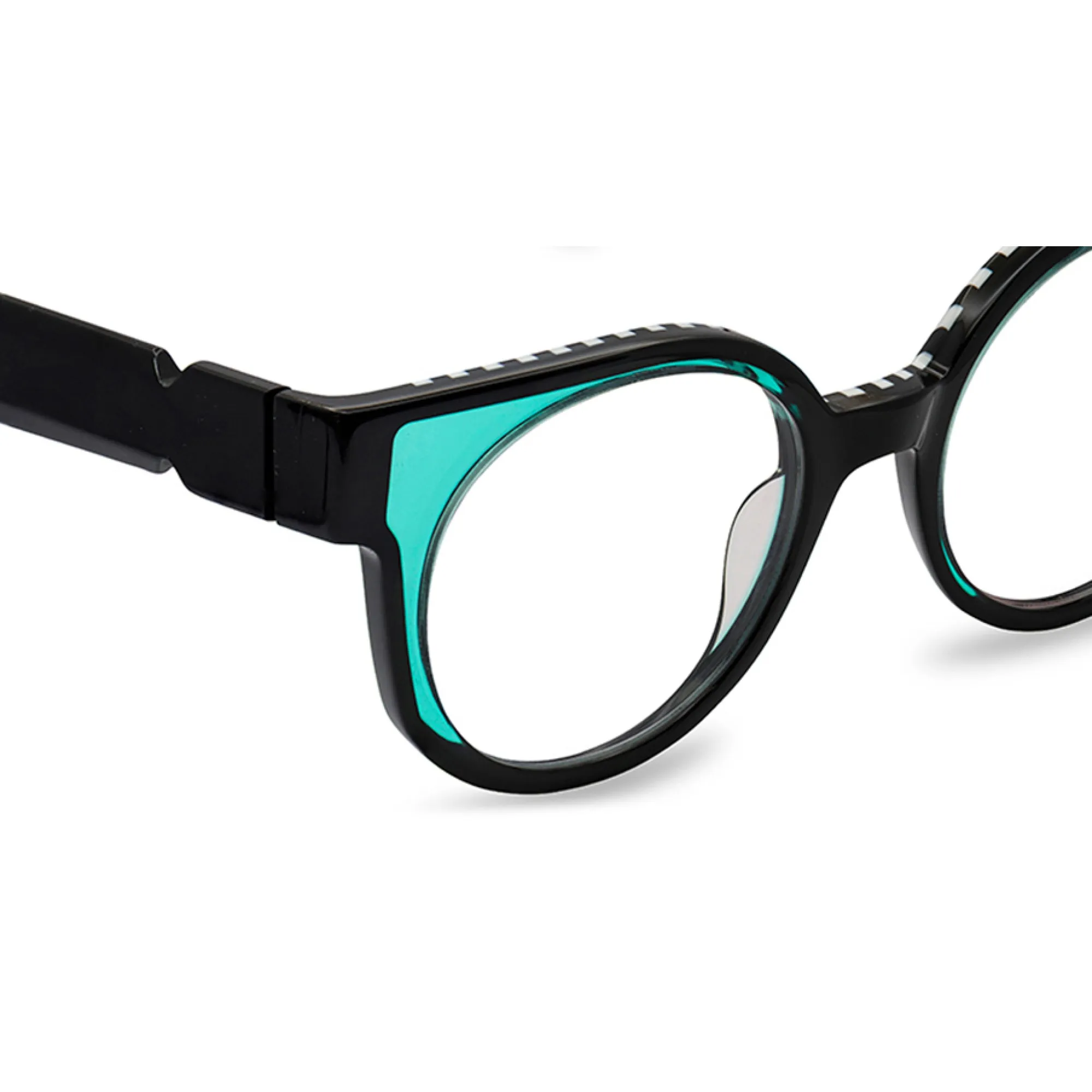   Etnia Barcelona MAMBO RX.5 - BKTQ Turchese Nero | Occhiale Da Vista Donna 