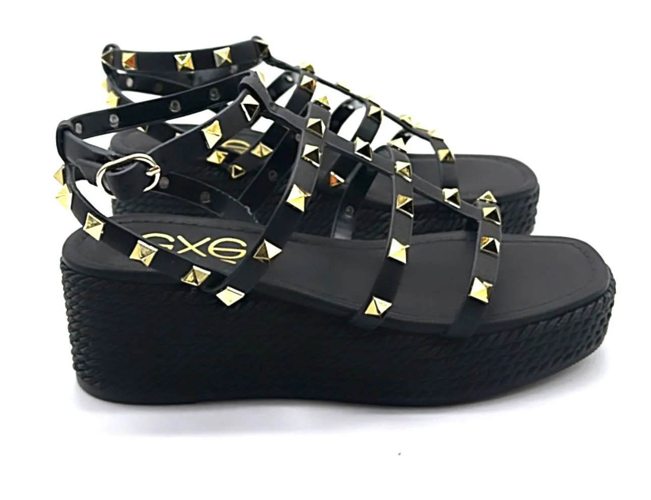 Exé - Sandalo Rockstud Paola black