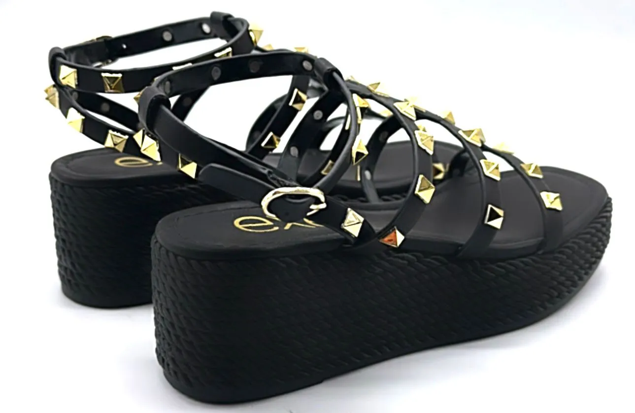 Exé - Sandalo Rockstud Paola black