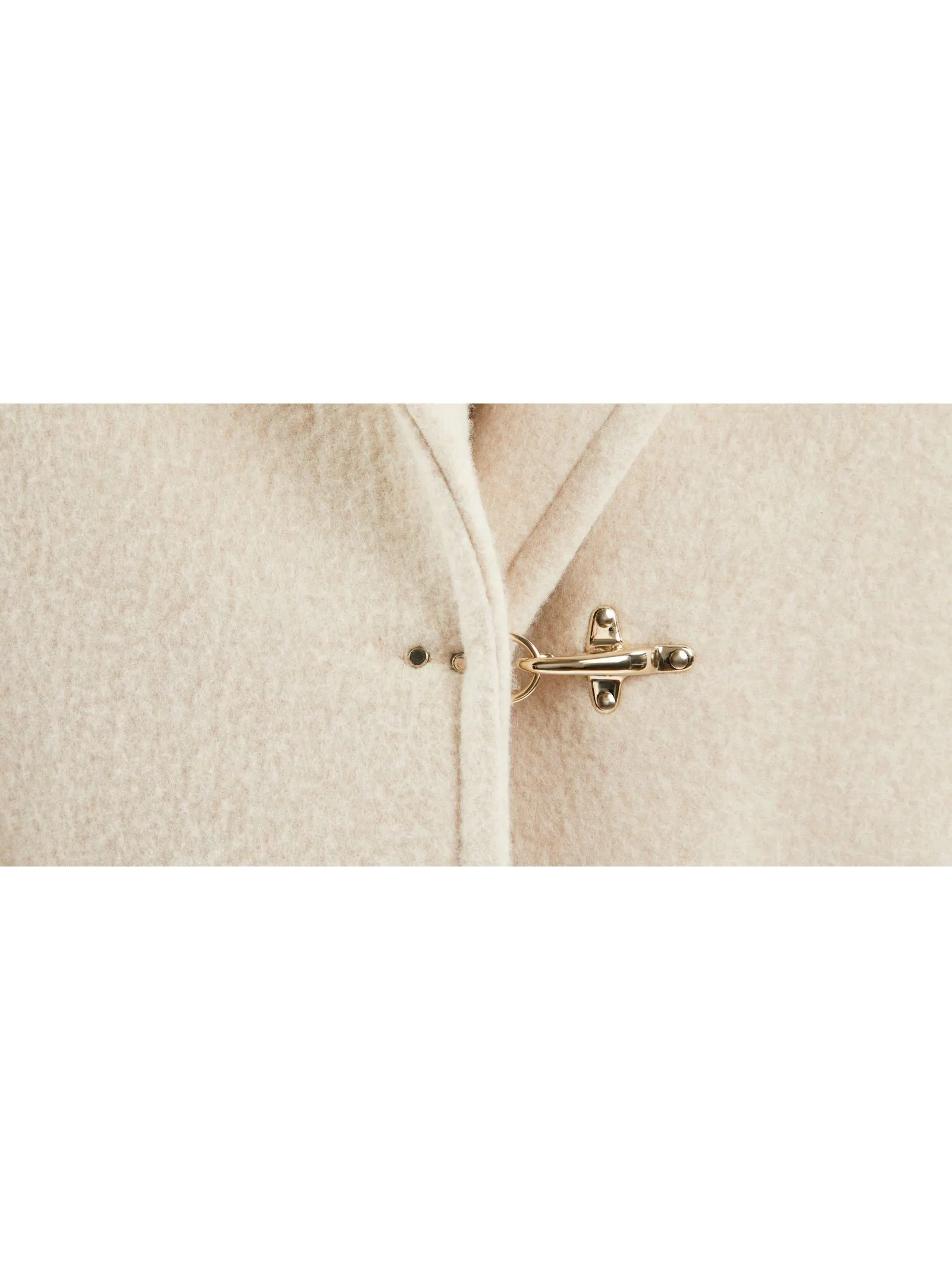 FAY Abbigliamento,Cappotti Cappotto in Lana e Cashmere Beige 