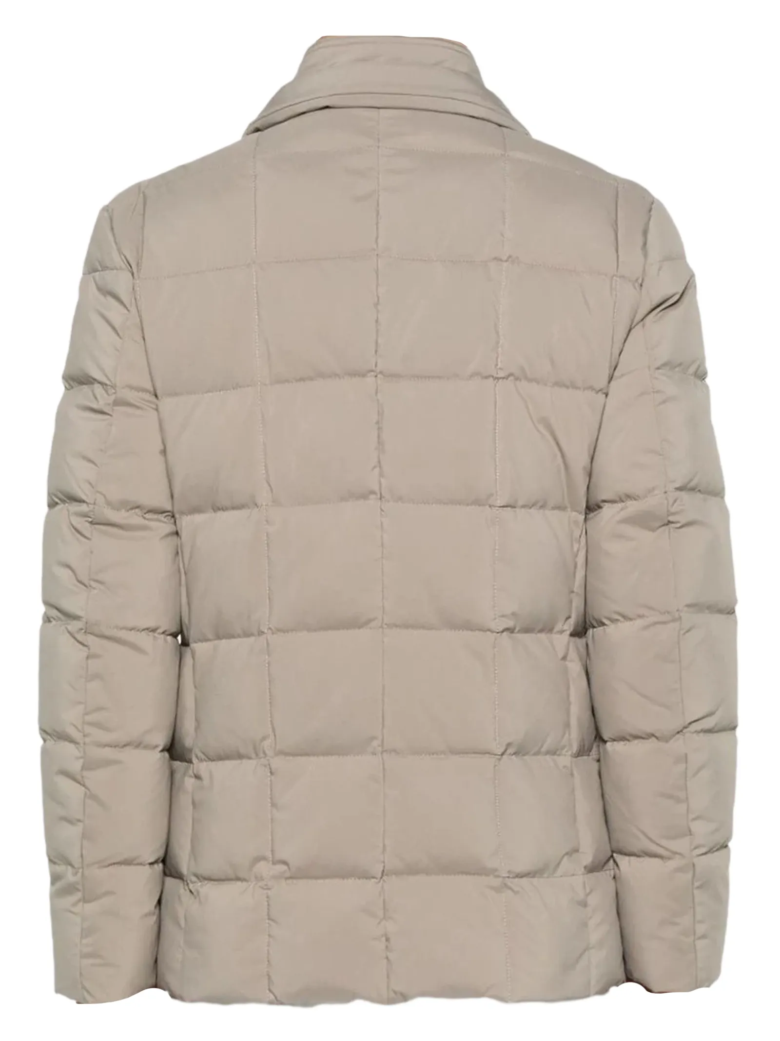 FAY Abbigliamento,Giacche Piumino trapuntato grigio talpa 