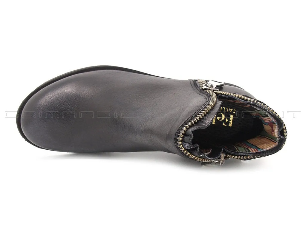Felmini stivaletti con 2 zip