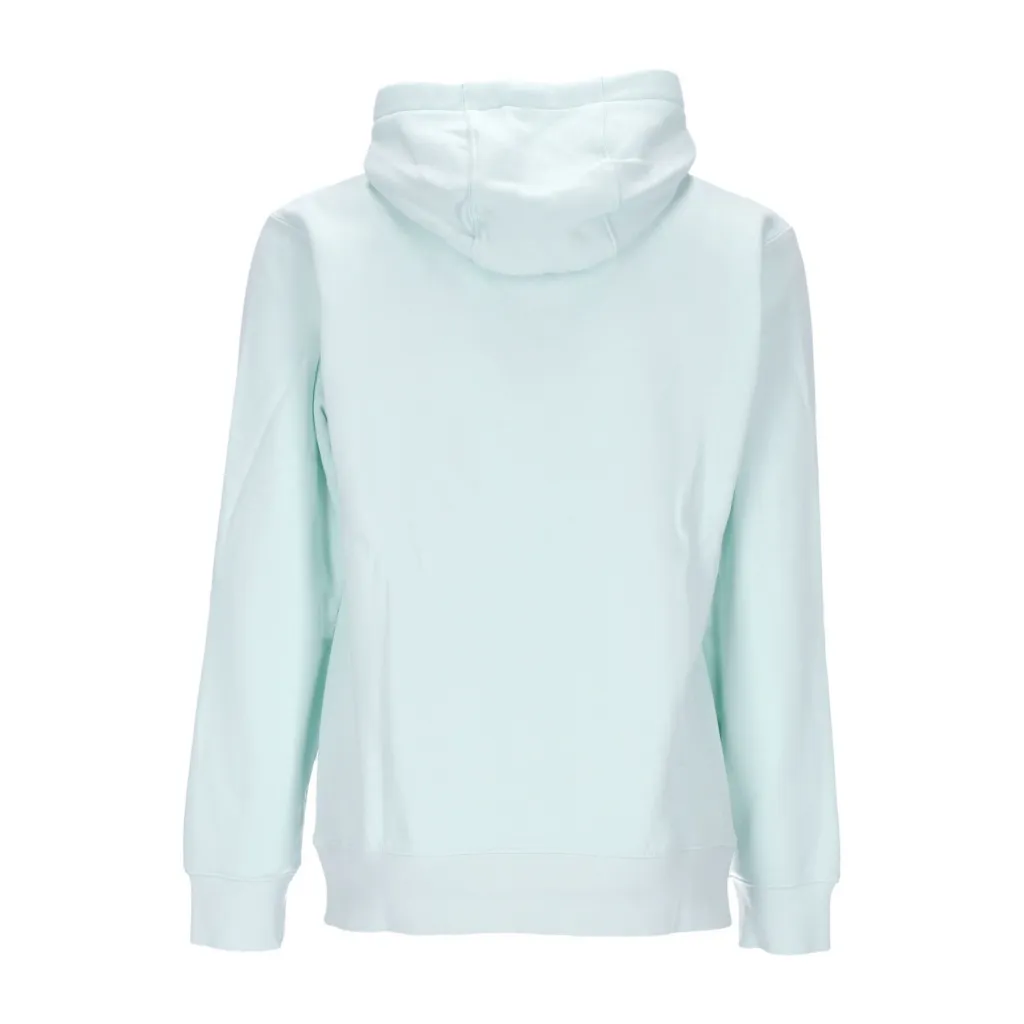 felpa cappuccio uomo club hoodie pullover basketball BARELY GREEN/BARELY GREEN/WHITE