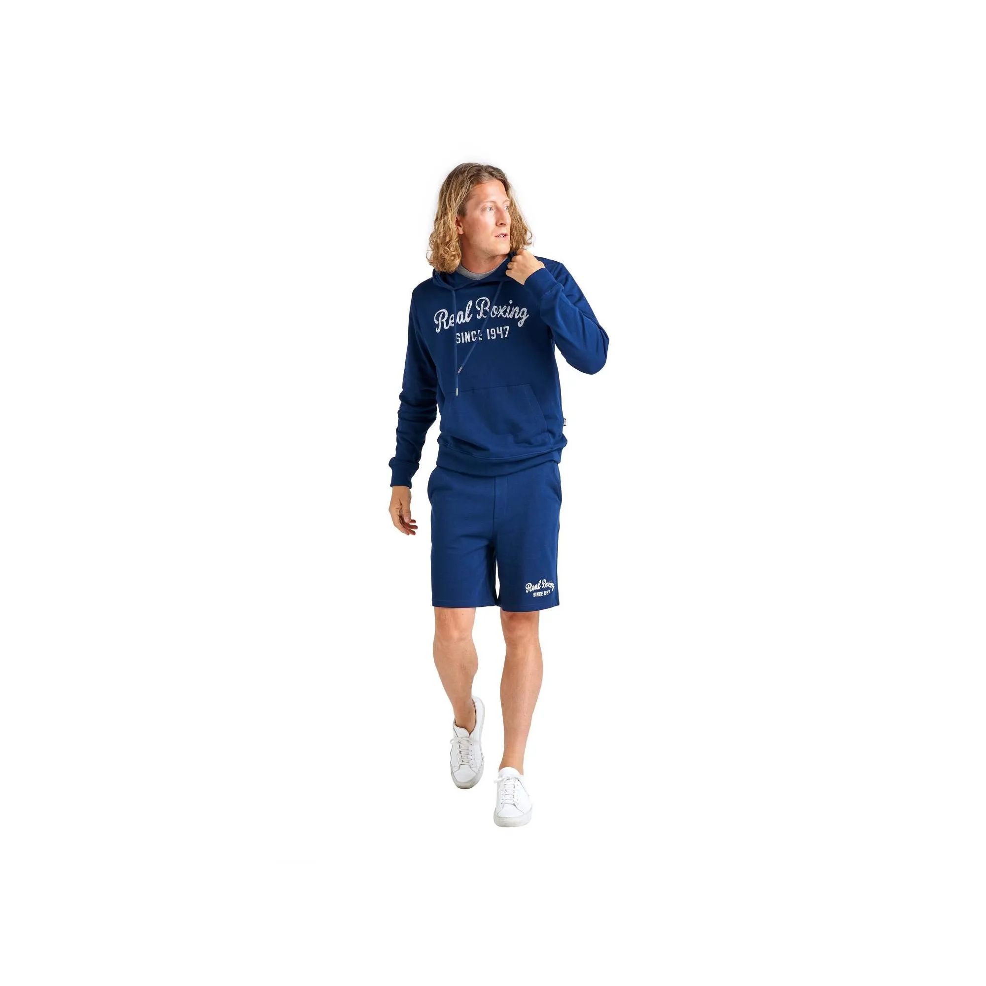 Felpa con cappuccio da uomo Real Boxing