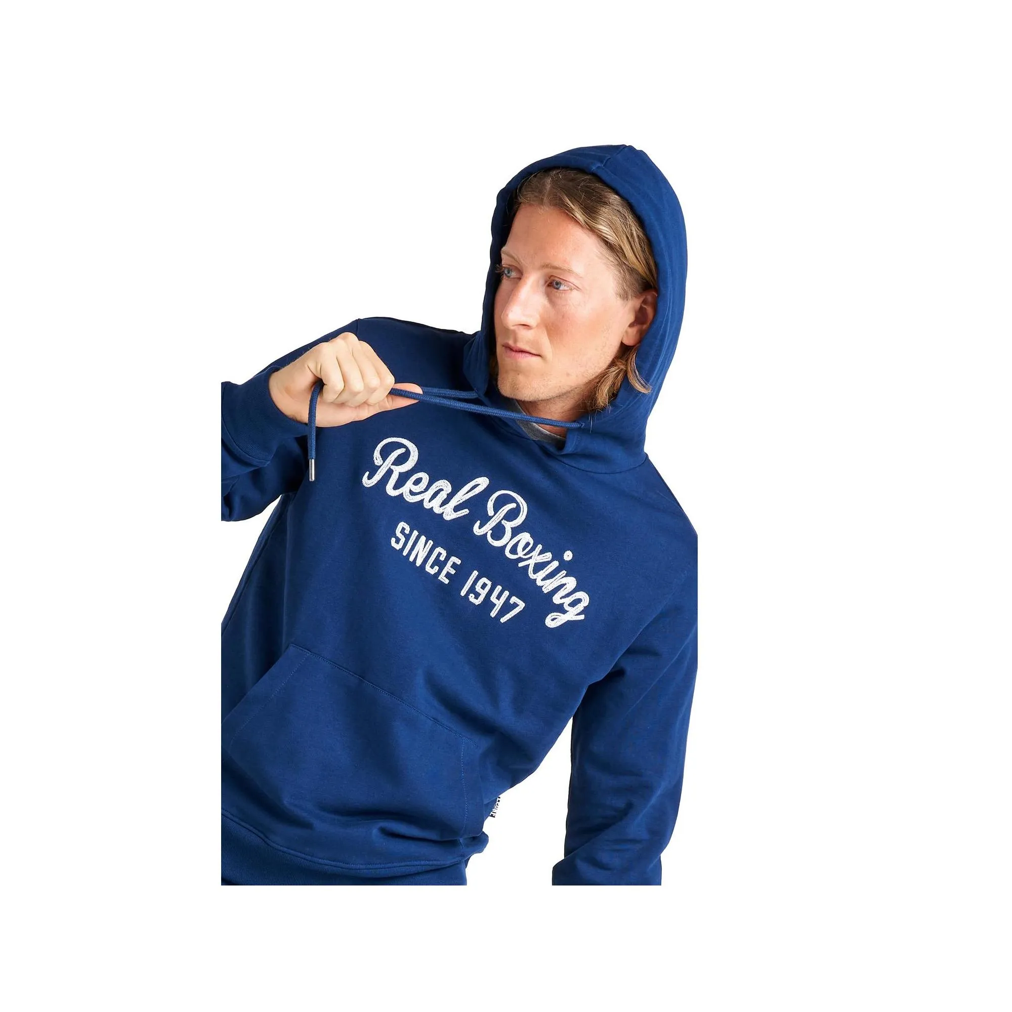 Felpa con cappuccio da uomo Real Boxing