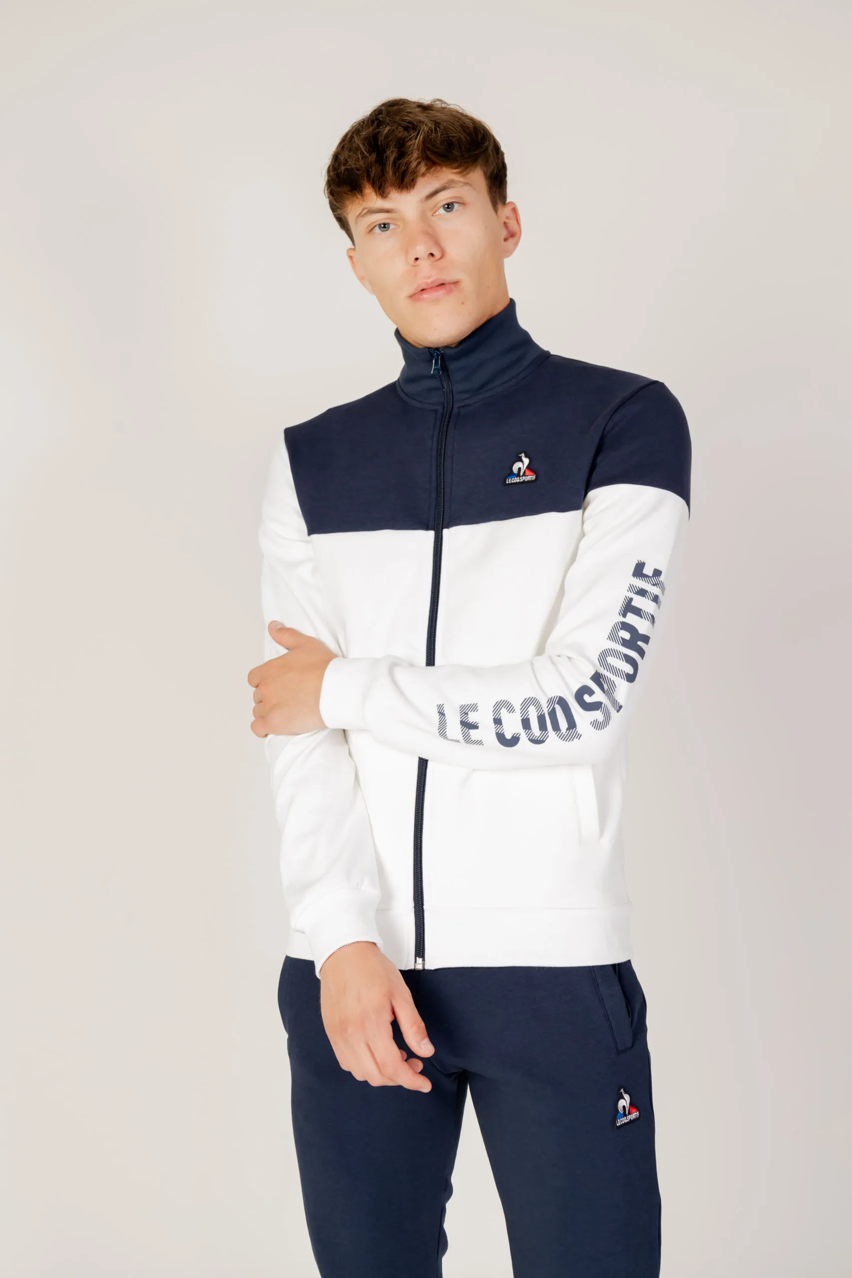 Felpa senza cappuccio LE COQ SPORTIF – Blu