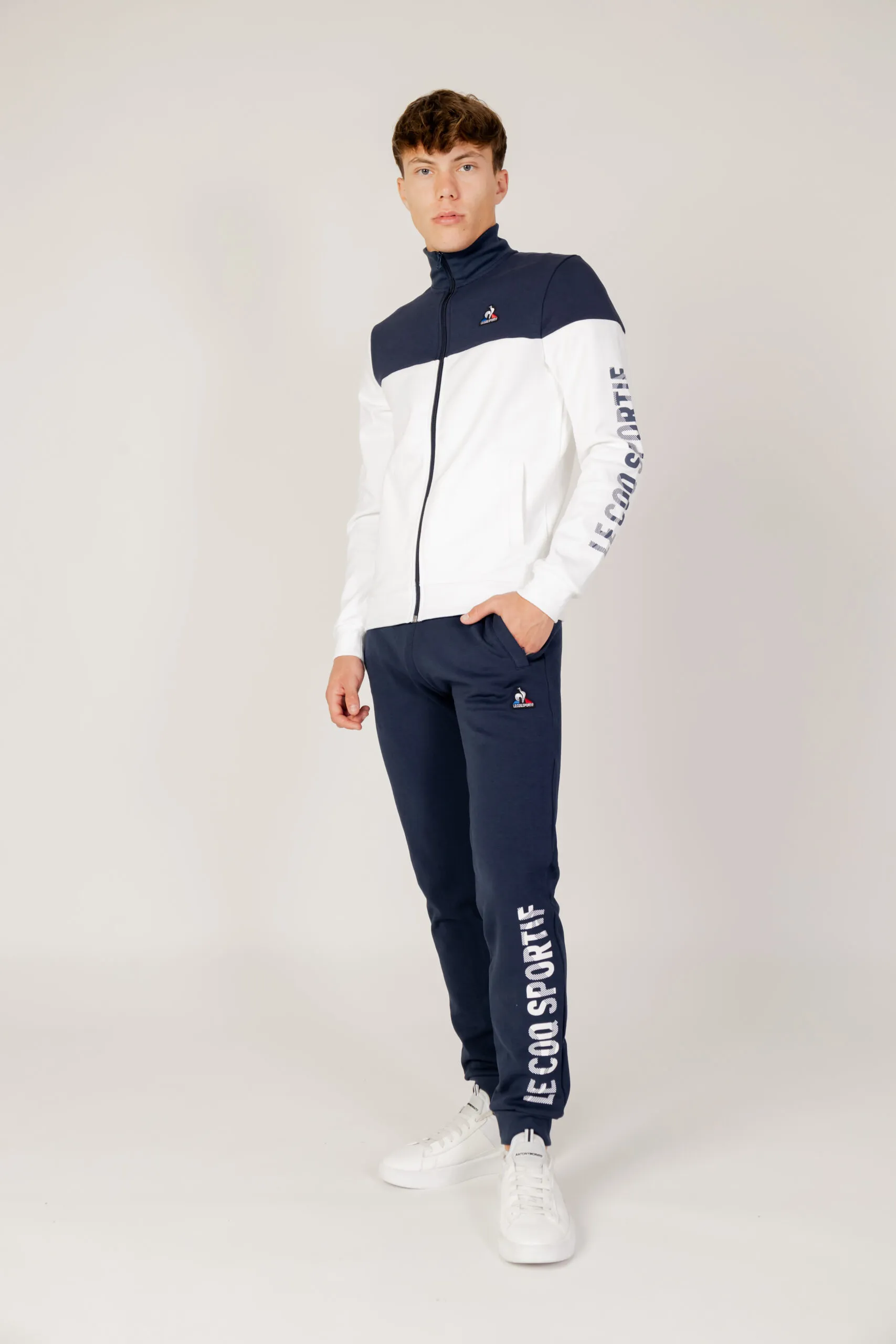 Felpa senza cappuccio LE COQ SPORTIF – Blu
