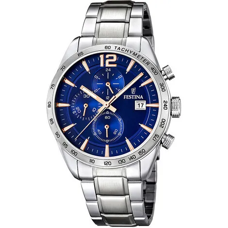 FESTINA Orologio cronografo uomo Festina Timeless Chronograph F16759/5