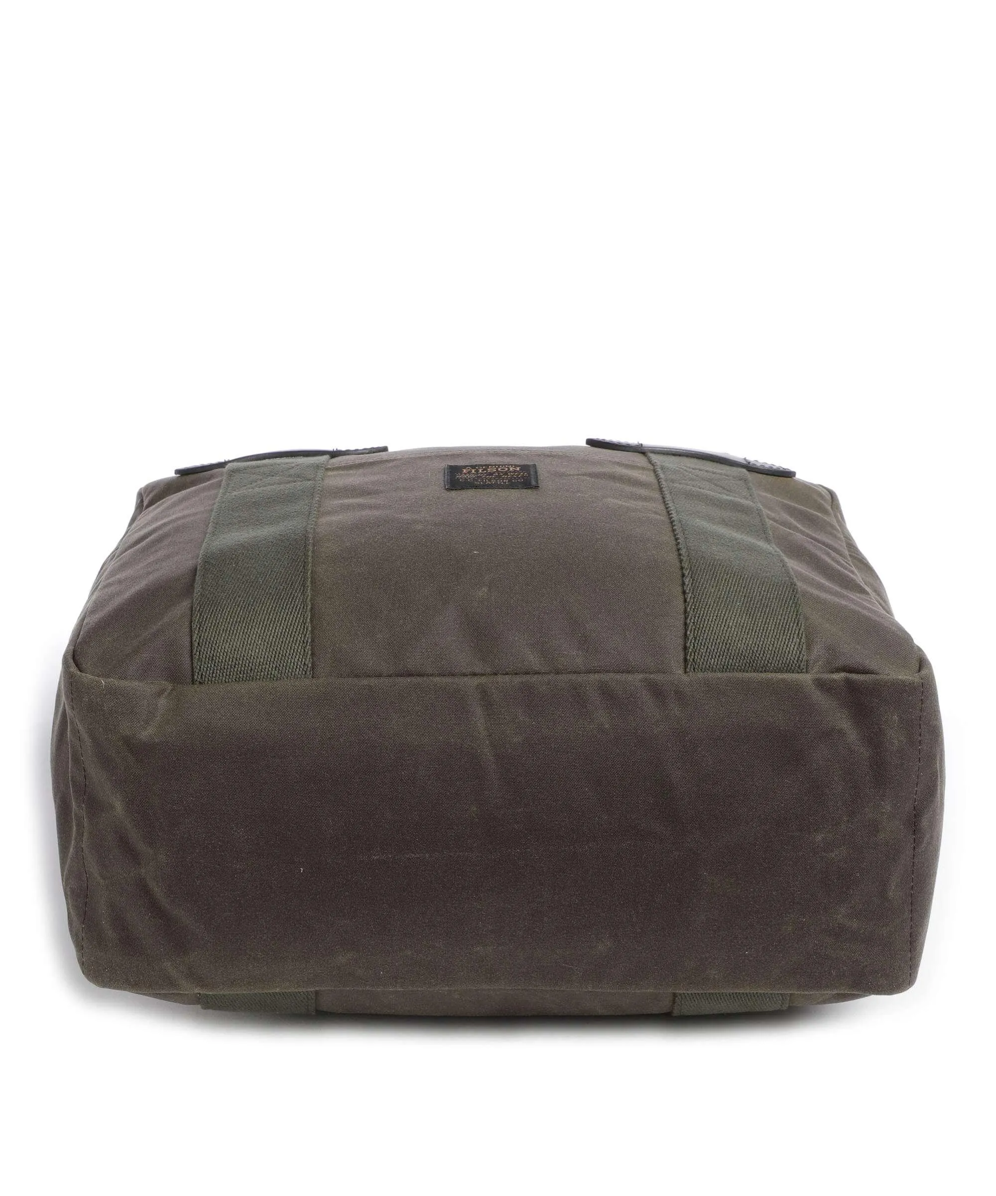  Filson Tin Cloth Borsa a spalla cotone verde-oliva  