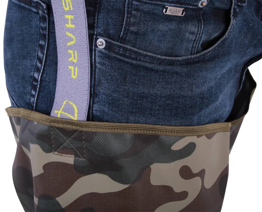 Fisharp Lightweight Thigh Wader Camo