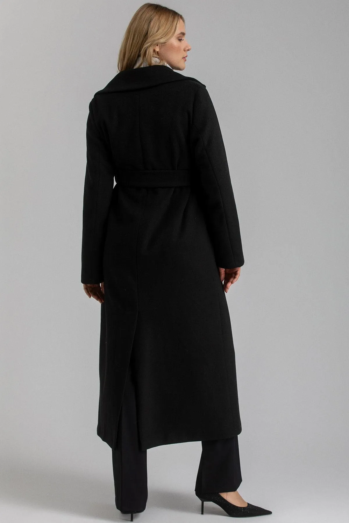 FLAMINIA | Cappotto Premaman Nero