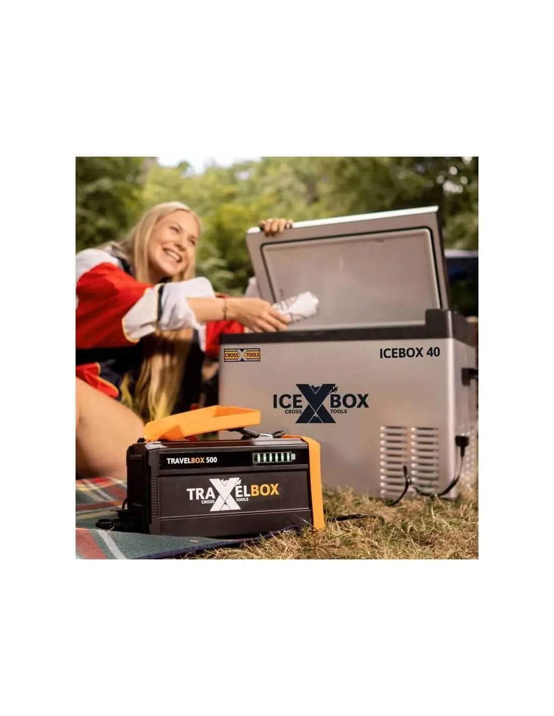 Frigorifero e congelatore a compressore DC 40 litri ICEBOX 40 Cross Tools