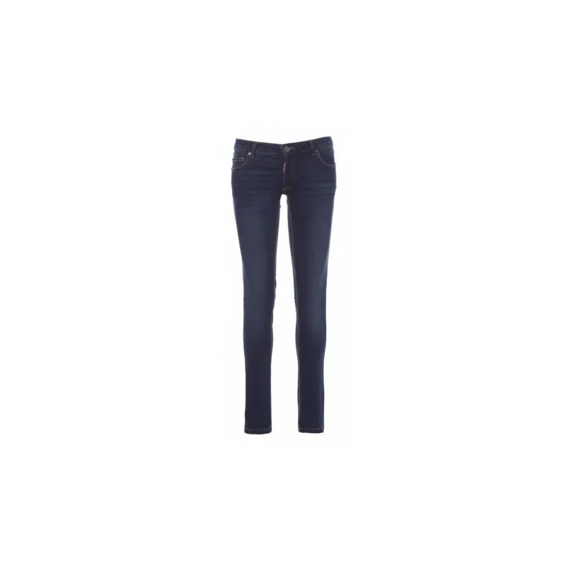 Fuori tutto -Pantaloni Da Lavoro Stretch Multitasche San Francisco Donna - Payper SAN FRANCISCO LA taglia 44 blu denim