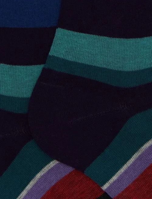 GALLO CALZA LUNGA RIGHE MULTICOLOR 103413 