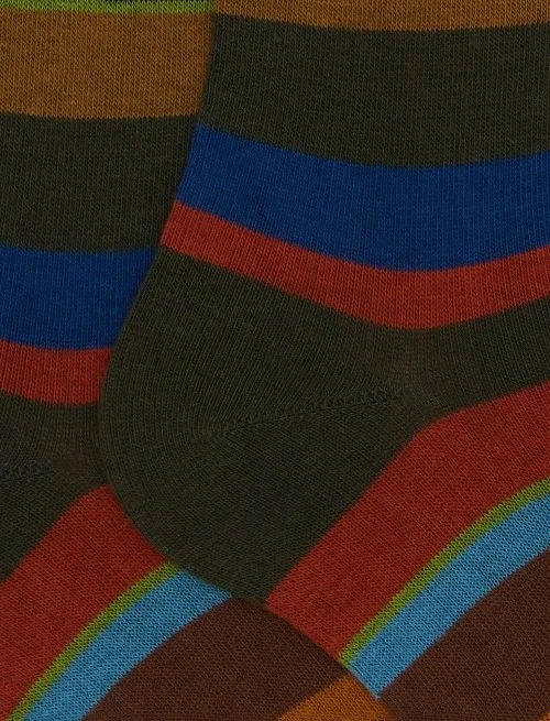 GALLO CALZA LUNGA RIGHE MULTICOLOR 103413 