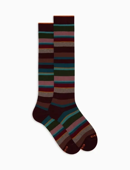 GALLO CALZA LUNGA RIGHE MULTICOLOR 103413 