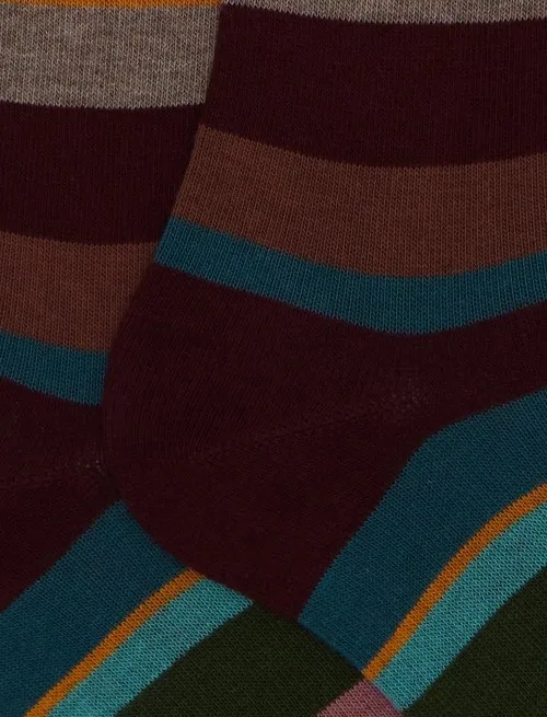 GALLO CALZA LUNGA RIGHE MULTICOLOR 103413 