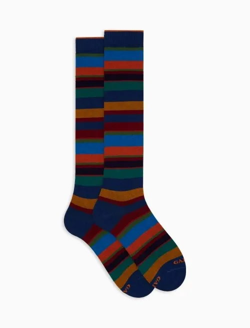 GALLO CALZA LUNGA RIGHE MULTICOLOR 103413 