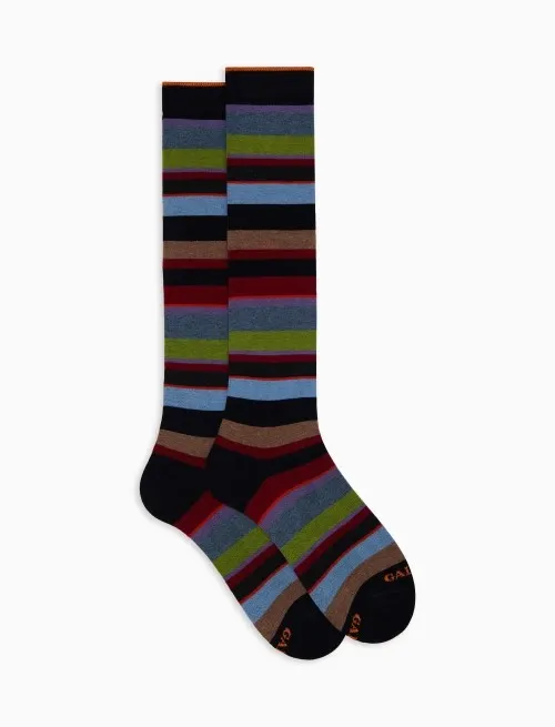 GALLO CALZA LUNGA RIGHE MULTICOLOR 103413 