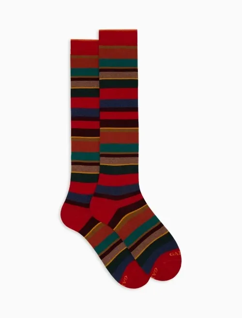 GALLO CALZA LUNGA RIGHE MULTICOLOR 103413 