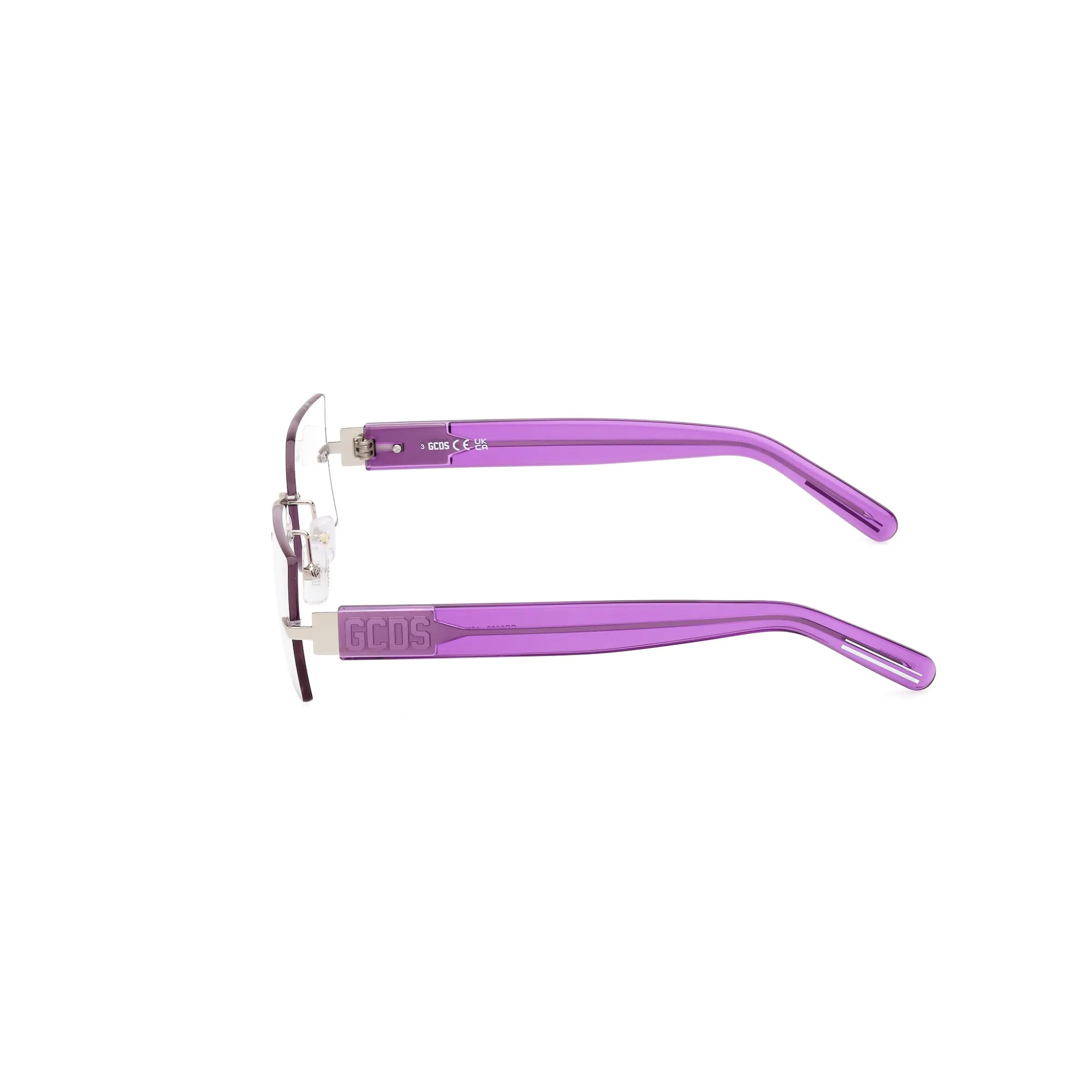   GCDS GD 0033 - 16X  Palladio Lucido | Occhiale Da Sole Unisex 