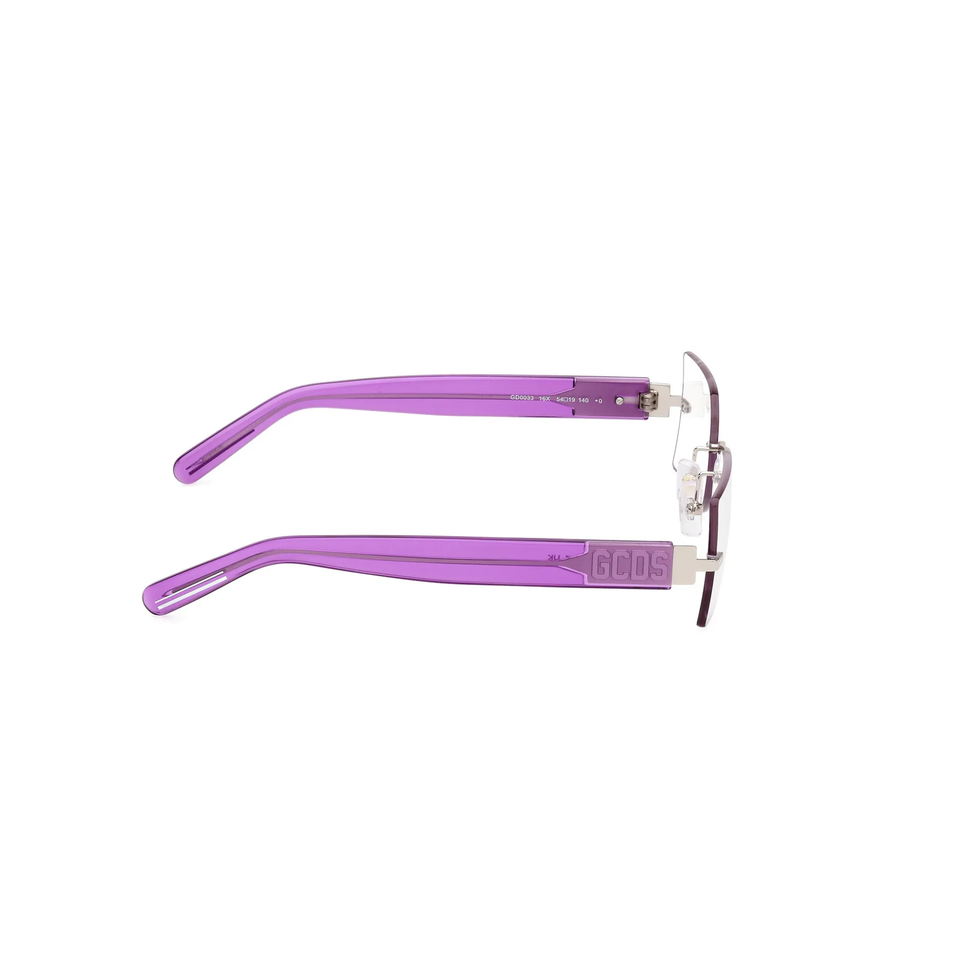   GCDS GD 0033 - 16X  Palladio Lucido | Occhiale Da Sole Unisex 