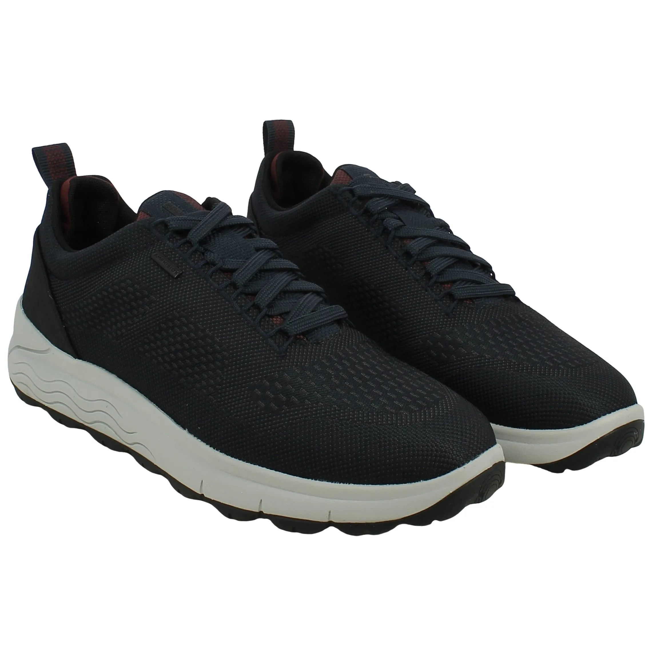 Geox  Sneaker Da Uomo Geox Spherica In Tessuto Blu 