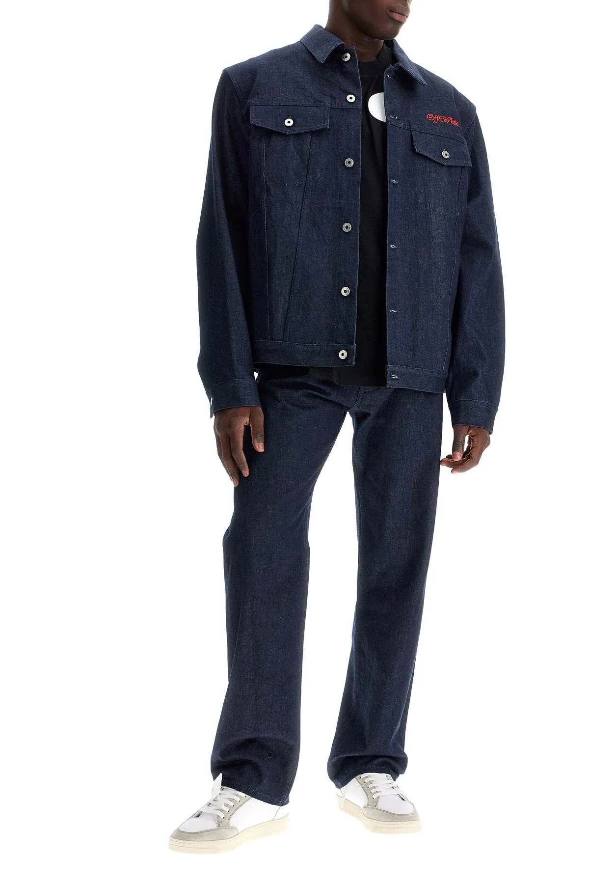 Giacca a camicia in denim