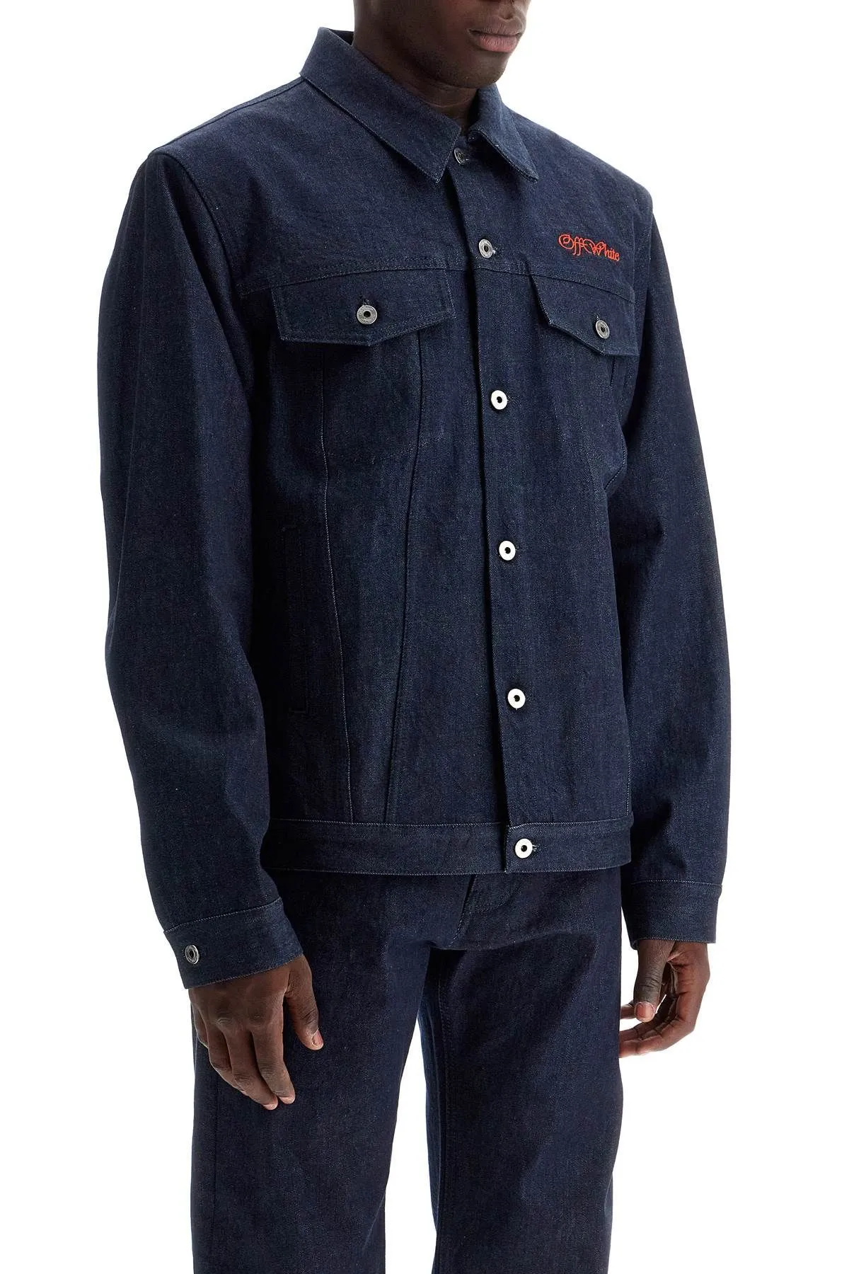 Giacca a camicia in denim