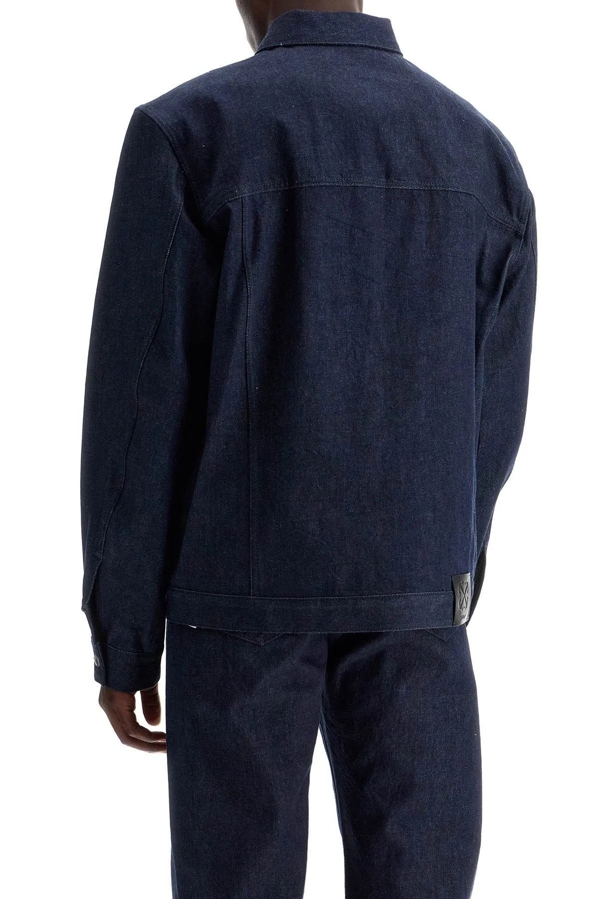 Giacca a camicia in denim