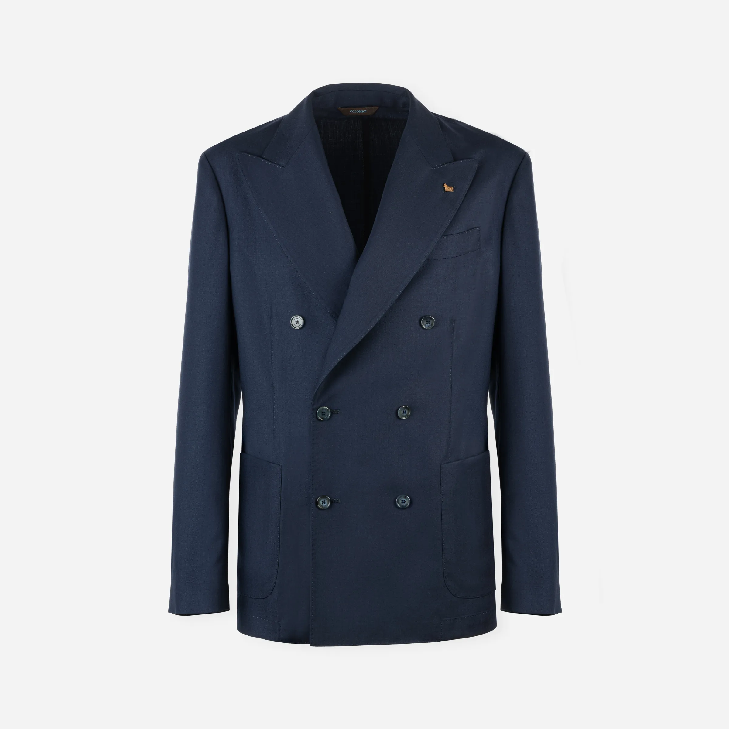 Giacca doppiopetto in cashmere