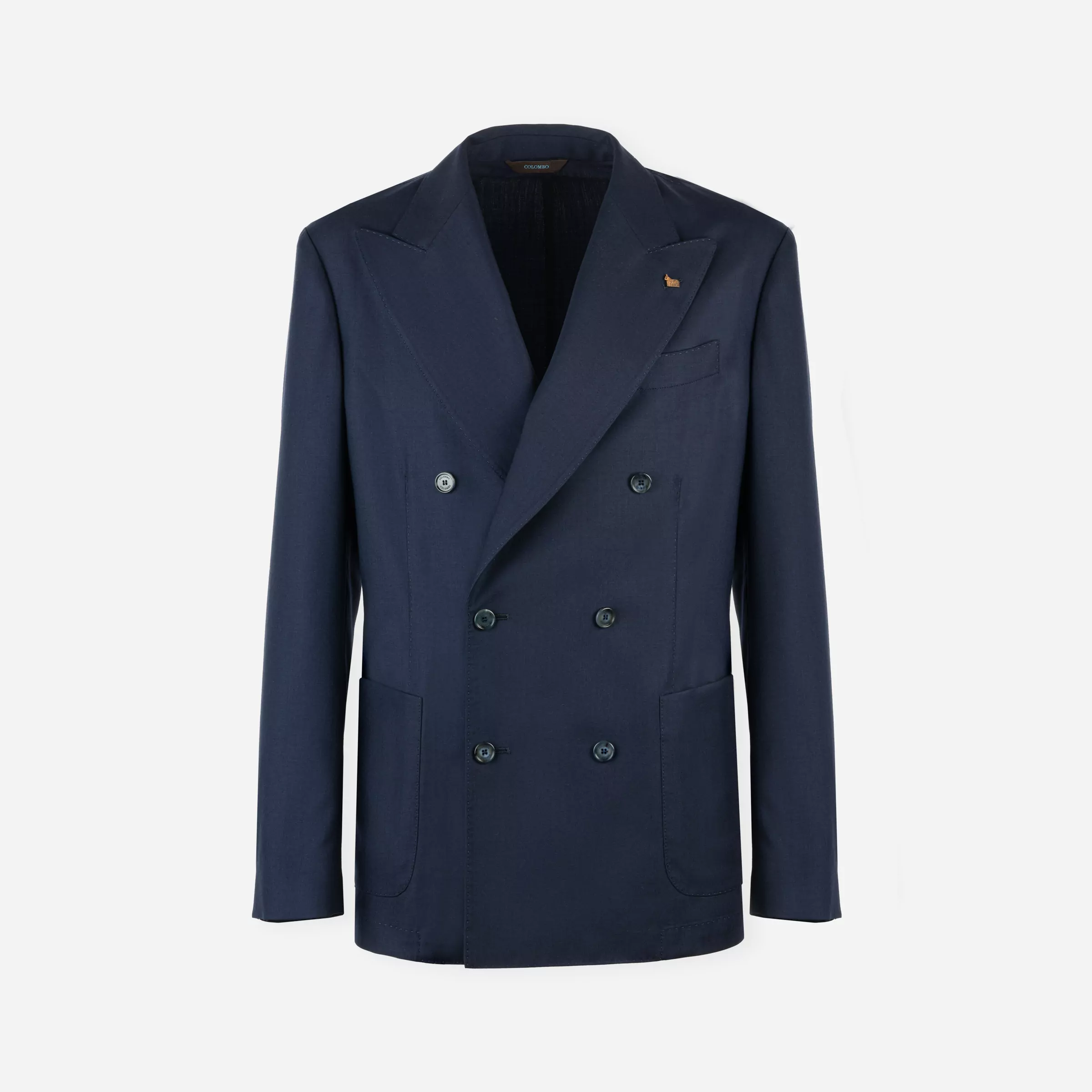 Giacca doppiopetto in cashmere